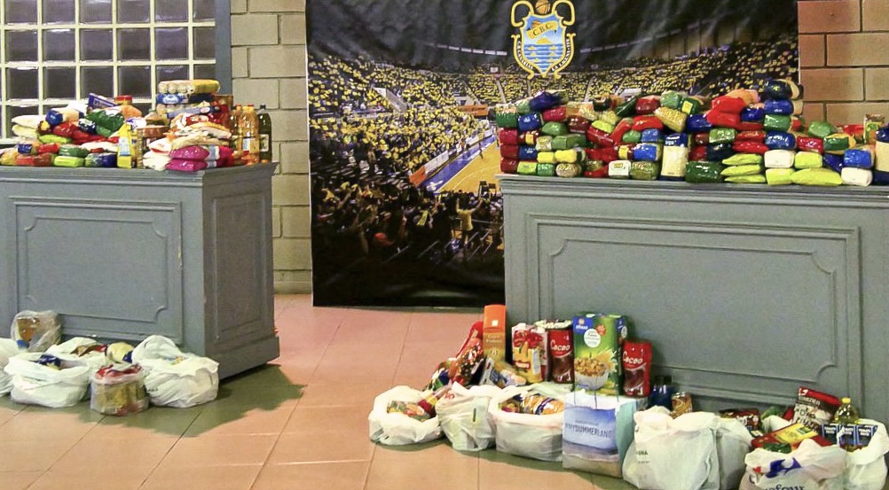 El Lenovo Tenerife promueve una recogida solidaria de alimentos no perecederos