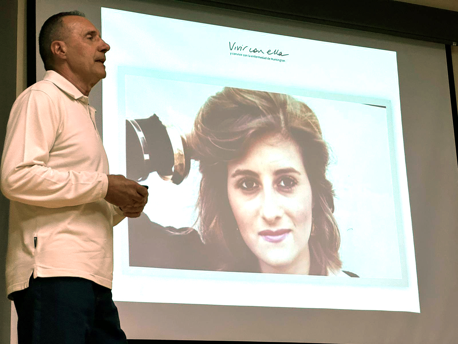 Chinche Lafuente vuelve a La Laguna para hablar de la enfermedad de Huntington