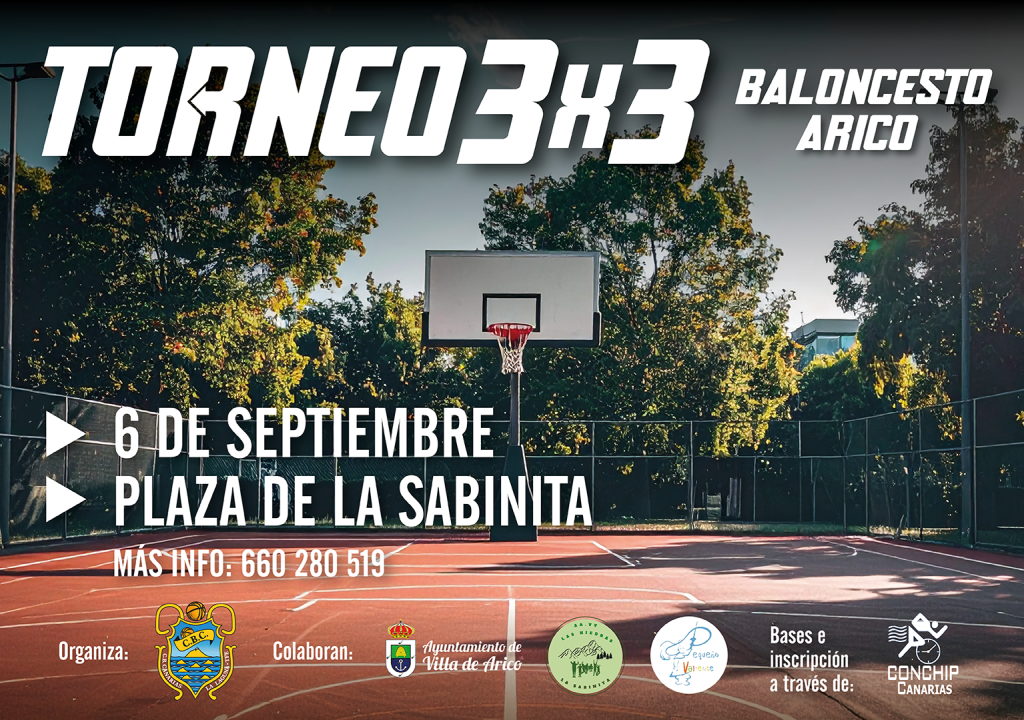 Abiertas las inscripciones para el Torneo 3×3 de Arico