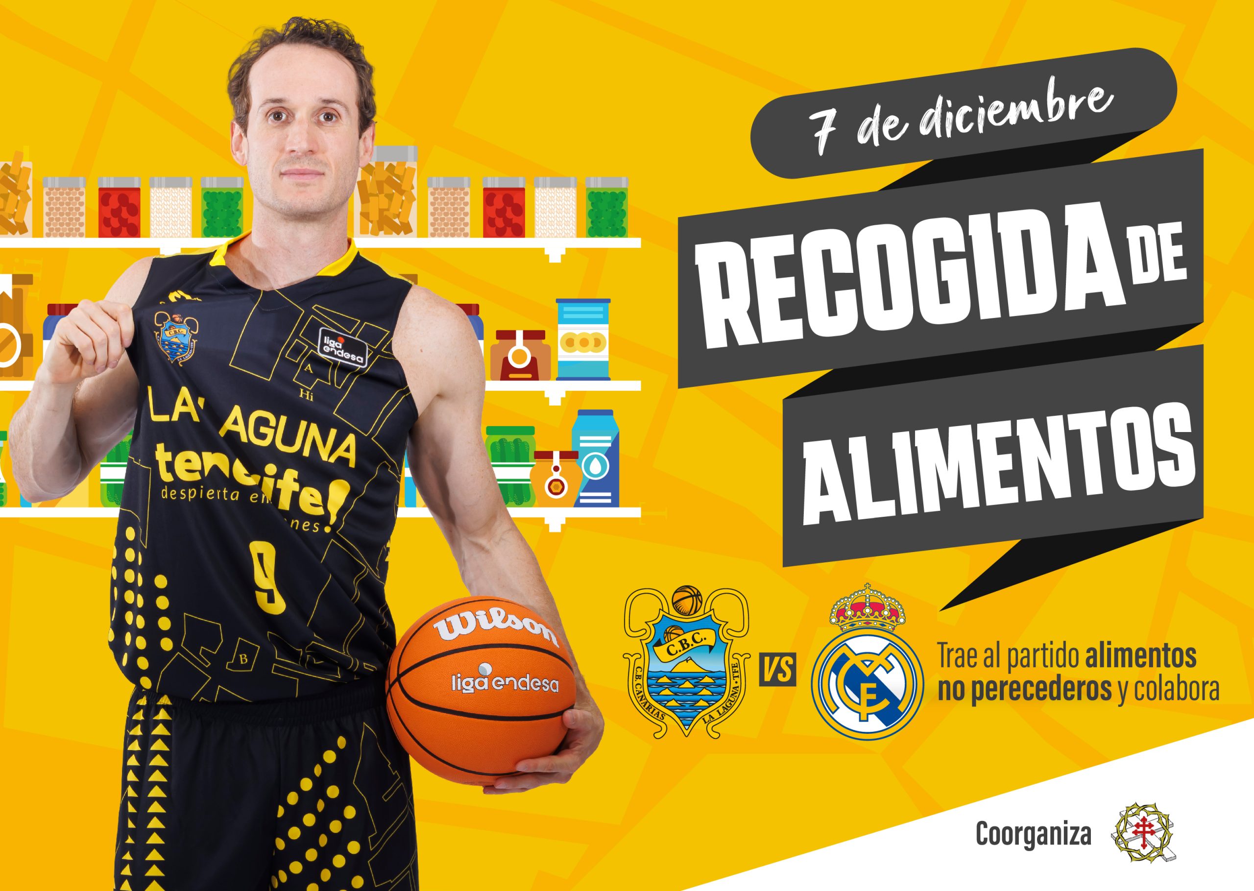 La Laguna Tenerife impulsa una recogida de alimentos no perecederos