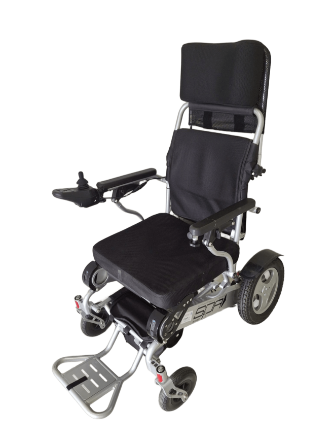 Silla de ruedas eléctrica Teyder SPA color negro y gris
