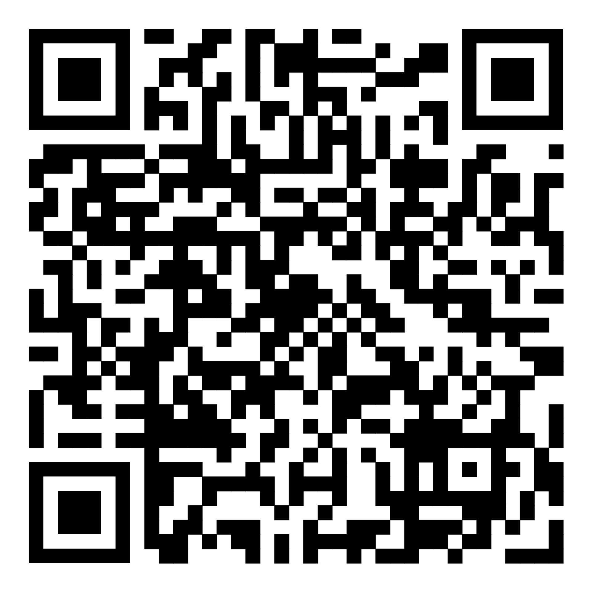 Código QR iOS para descargar la app de Cardinal Land