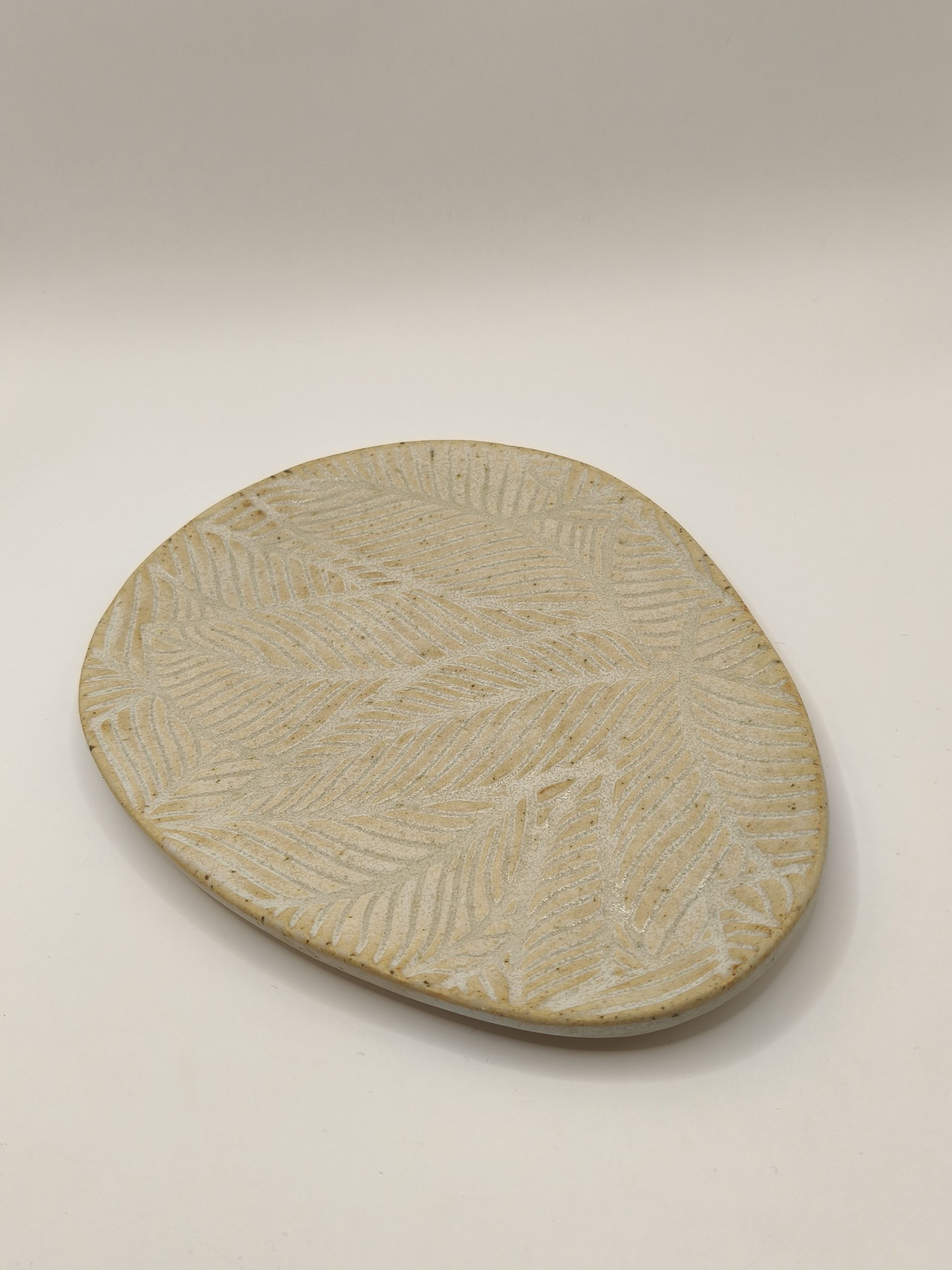 Imagen por defecto para Bandeja - RELIEVE PALM - Crema - CREPA002