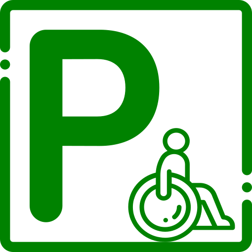 Picto aparcamiento reservado PMR URBNE_01_APARCAMIENTOS_PMR