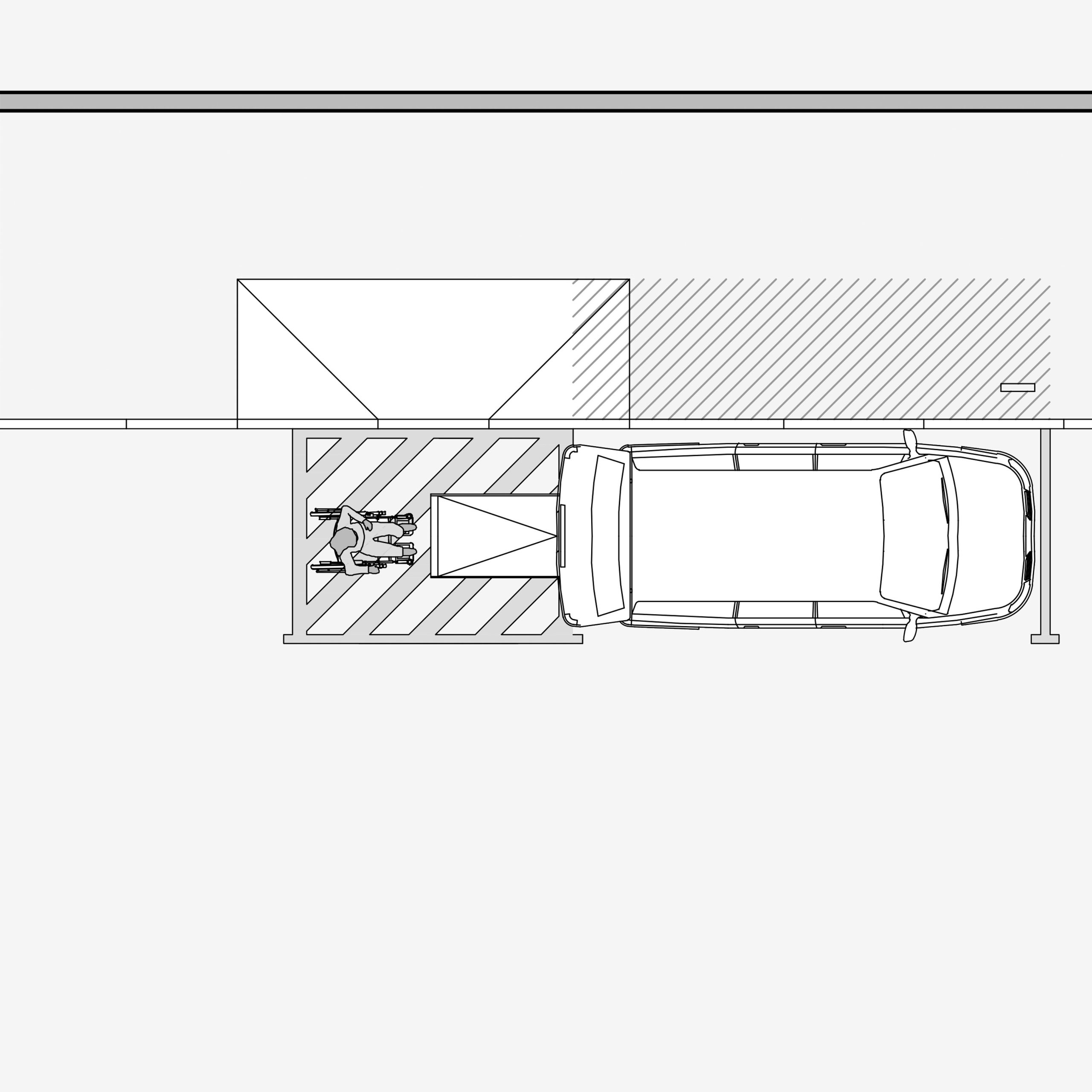 Plaza Línea Acera-Mayor