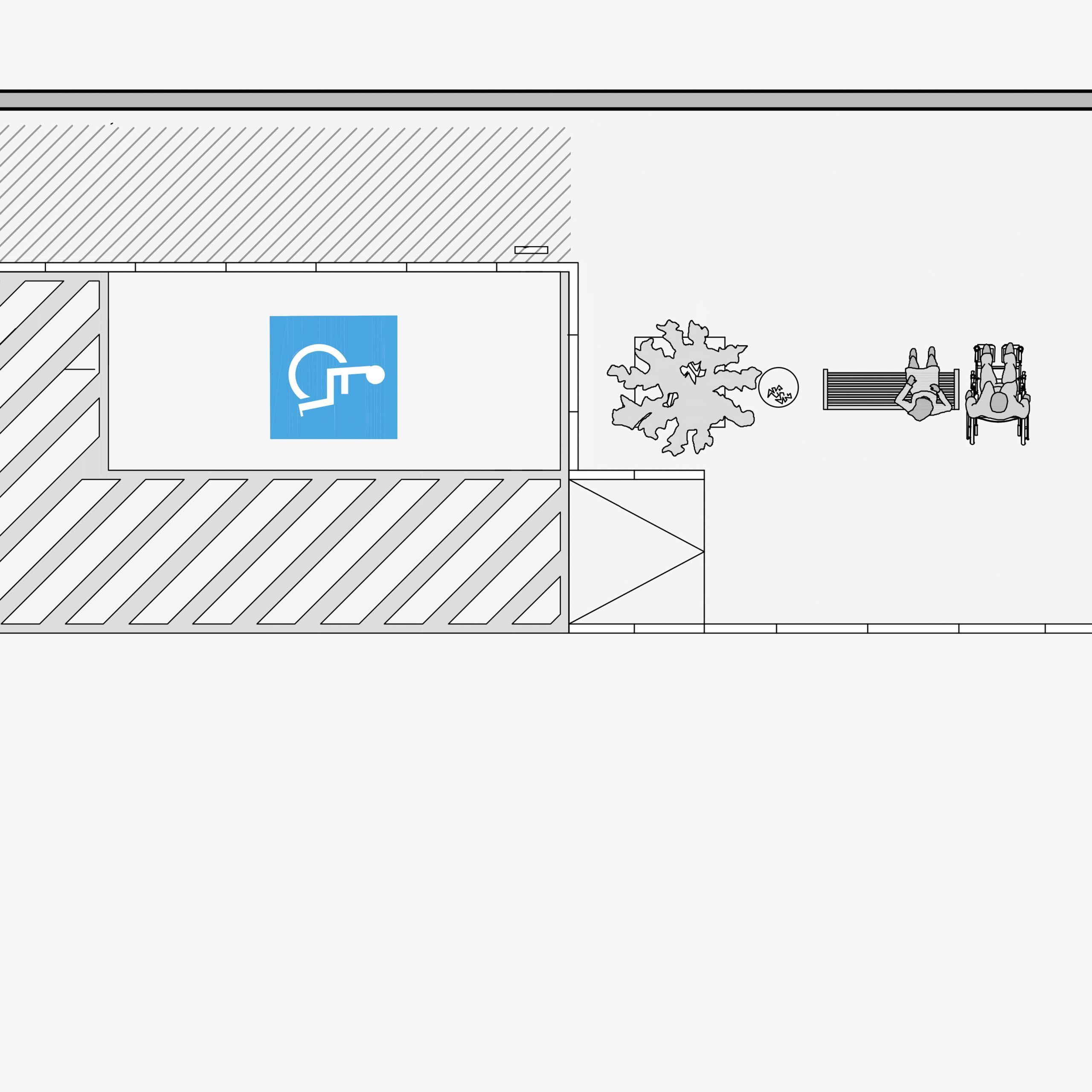 PLAZA LINEA_ZONA_APARC_BATE_ACERA_RAMPA