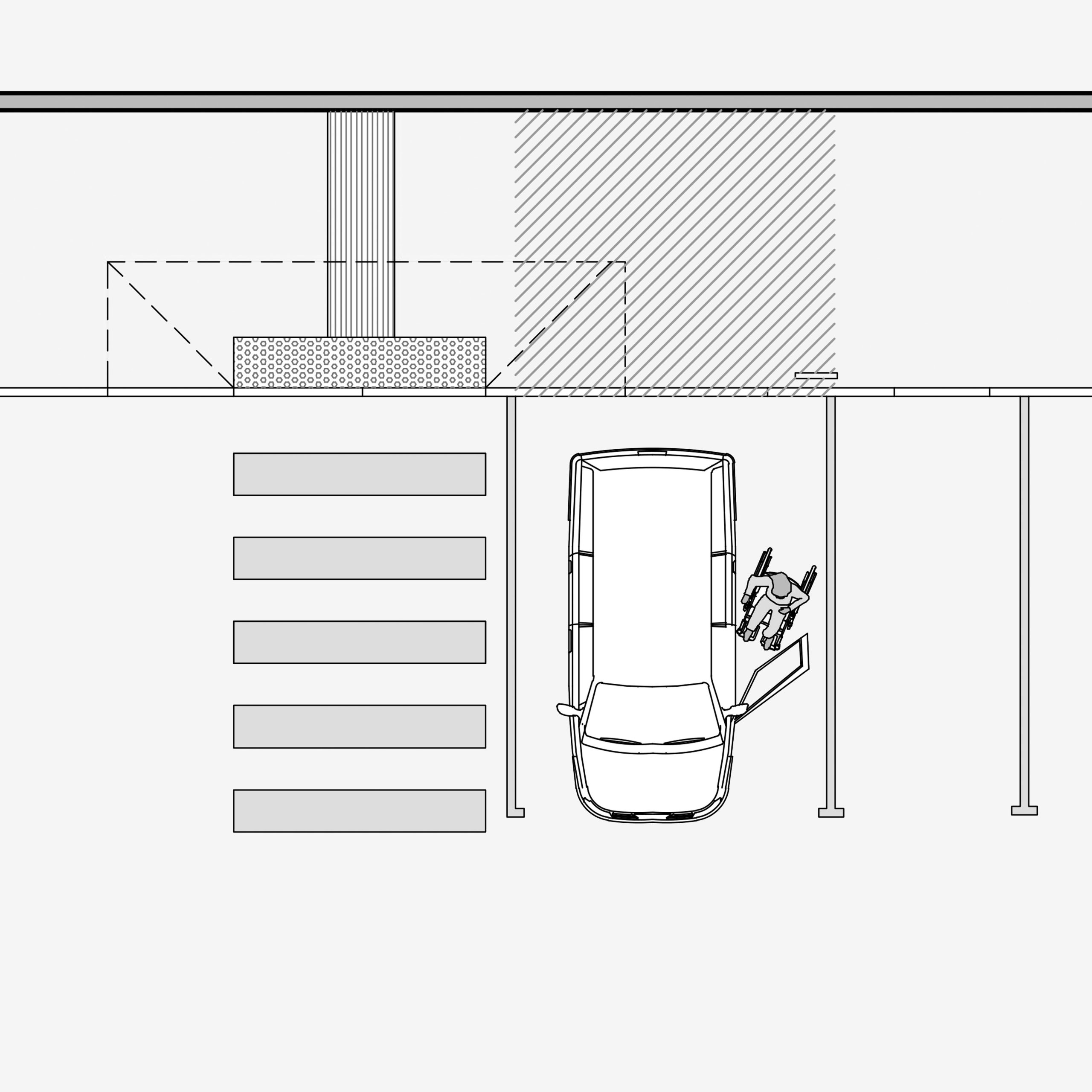 Plaza Bat Anex Paso Peatones
